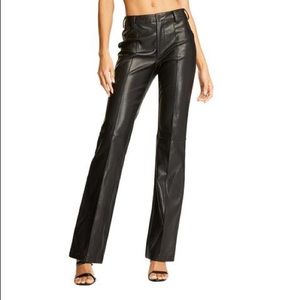I.AM.GIA ANASTASIA VEGAN LEATHER PANTS SMALL